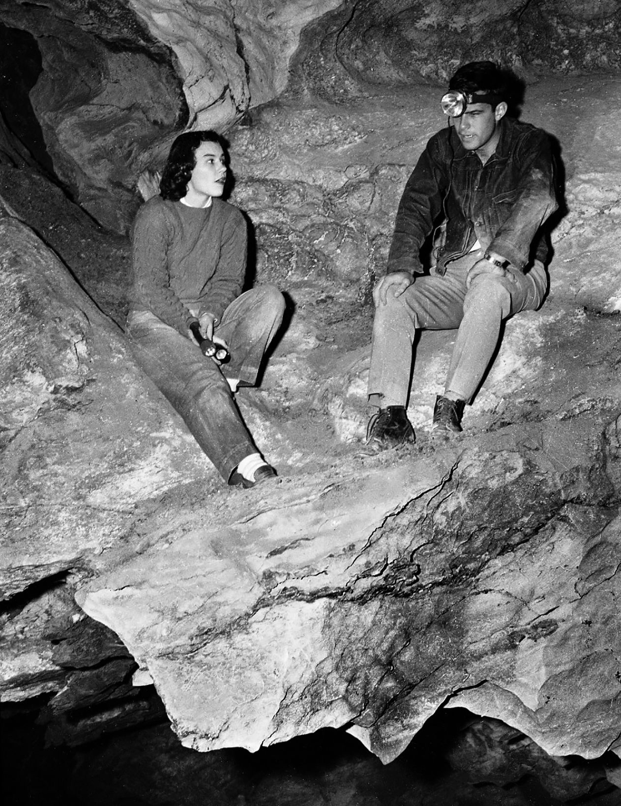 Peppersauce Cave in 1948